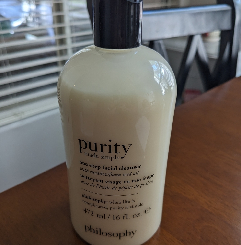 Philosophy purity one-step paraben free cleanser